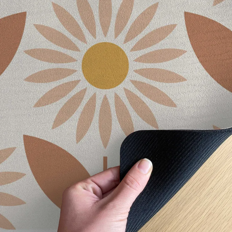 Tapis de porte Daisy Reverie - Plusieurs tailles disponibles - Texte personnalisable