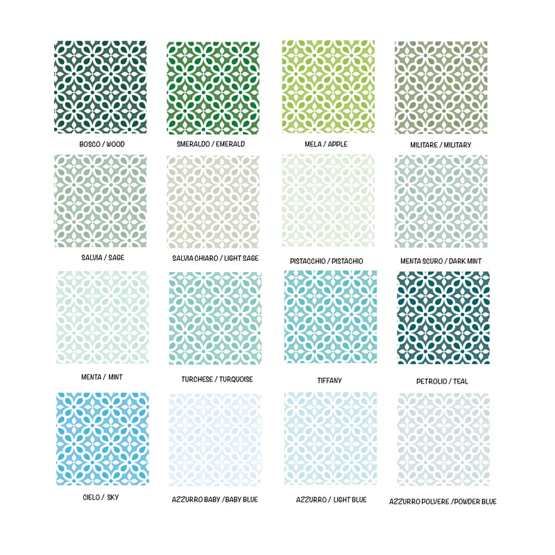 Tapis de porte mosaïque - Plusieurs couleurs et tailles disponibles - Personnalisable