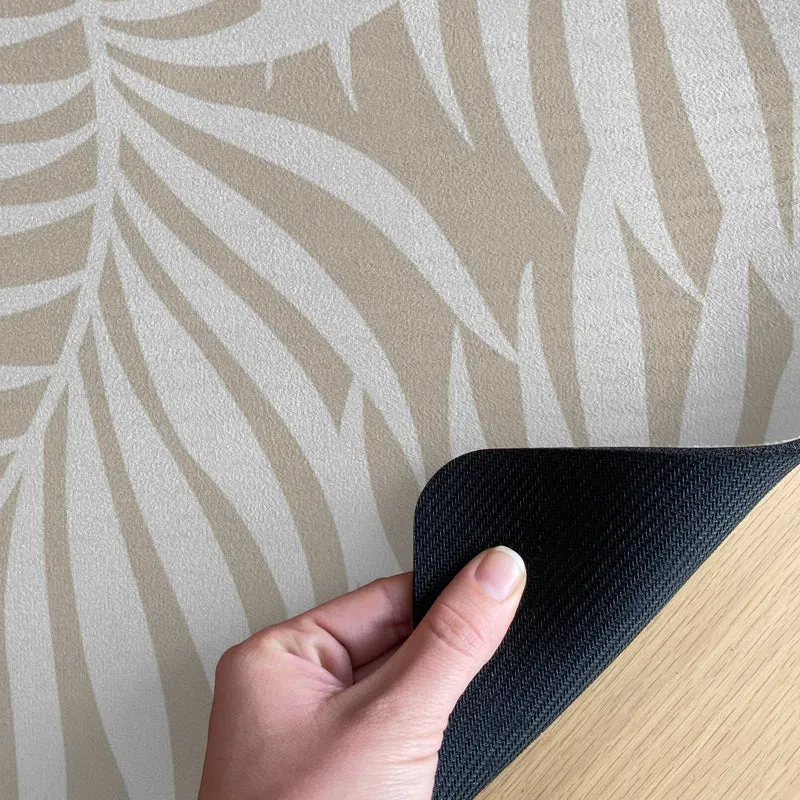 Tapis de porte à motif de feuilles tropicales - Plusieurs couleurs et tailles disponibles - Personnalisable