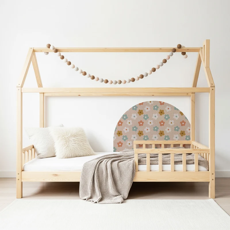 Tour de lit Daisy - Plusieurs couleurs disponibles