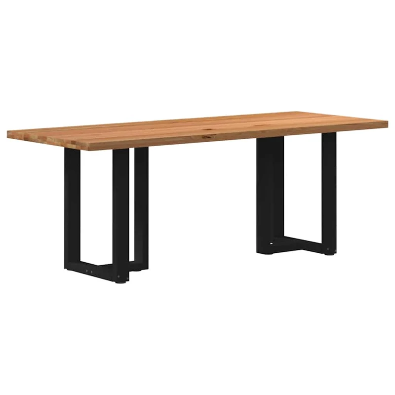 Table en Bois Clair et Style Scandinave