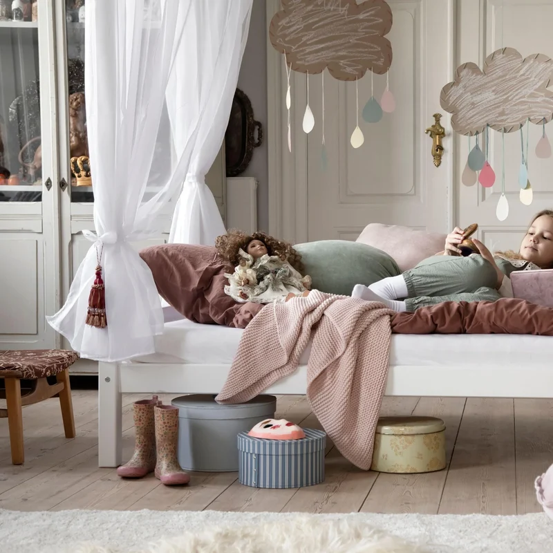 Lit à baldaquin Hoppekids ECO Dream 70x160 cm - Autres modèles disponibles