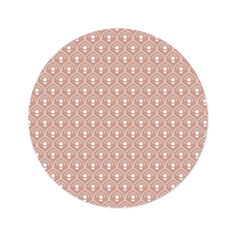 Tapis en vinyle Quiet Posy - Plus de tailles et de couleurs disponibles
