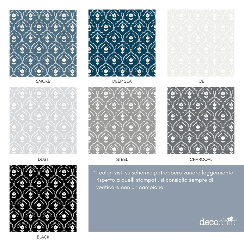 Tapis en vinyle Quiet Posy - Plus de tailles et de couleurs disponibles