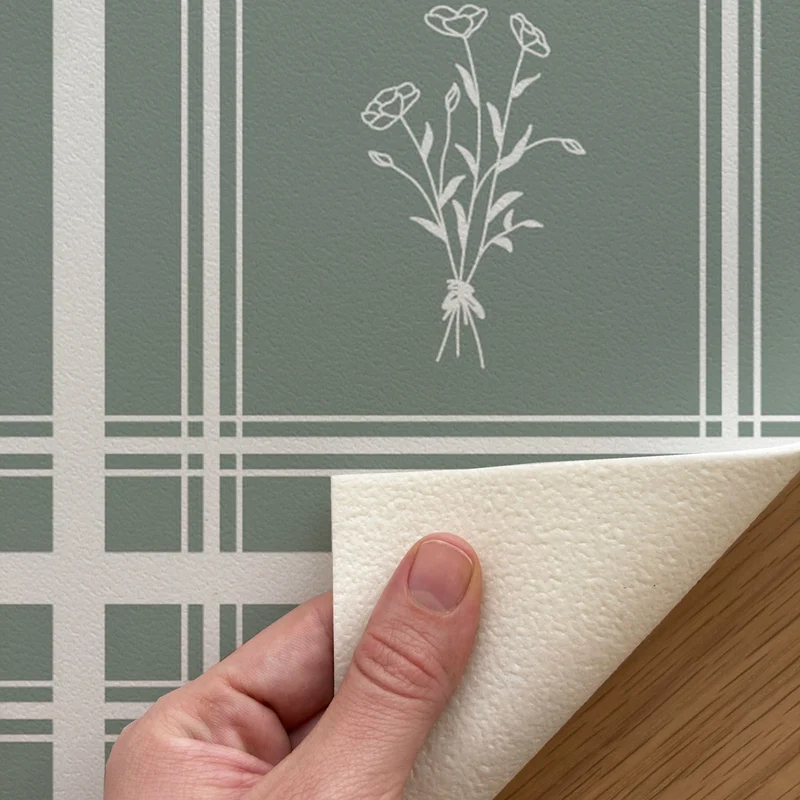 Tapis en vinyle à fines rayures Petal - Plus de tailles et de couleurs disponibles
