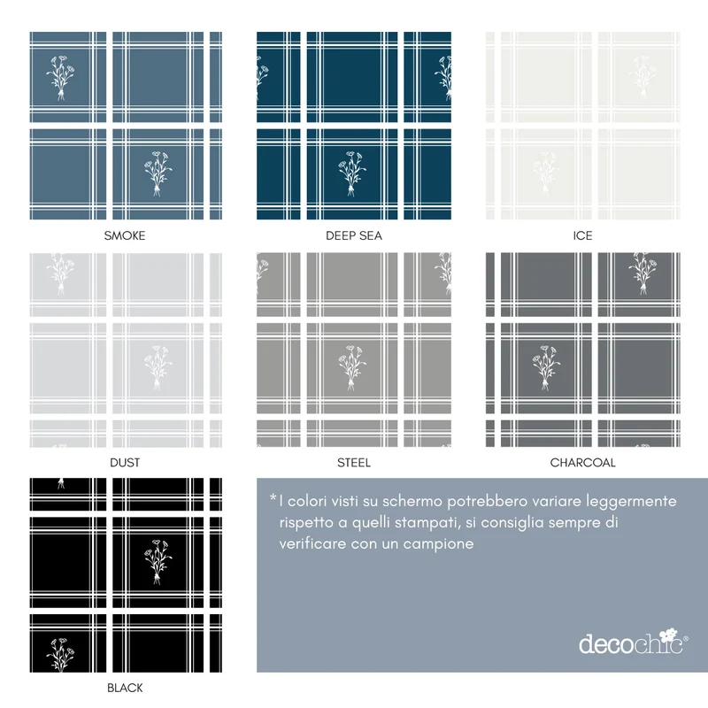Tapis en vinyle à fines rayures Petal - Plus de tailles et de couleurs disponibles