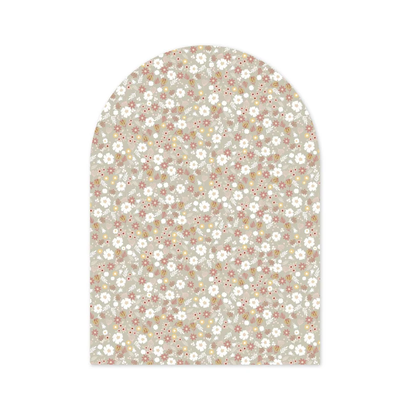 Autocollant Arche de fleurs sauvages - Plus de couleurs et de tailles disponibles