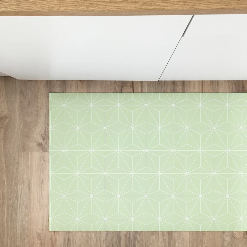 Tapis en vinyle 48x148 Tokyo Pistache