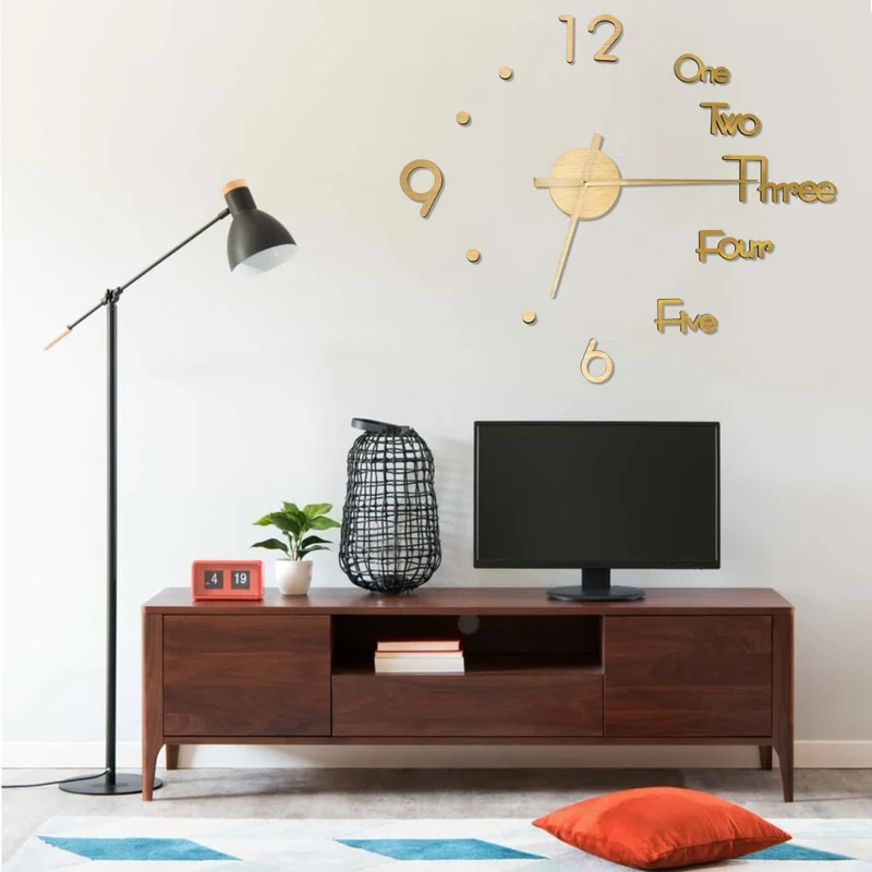 Grande Horloge Murale Industrielle 100 cm