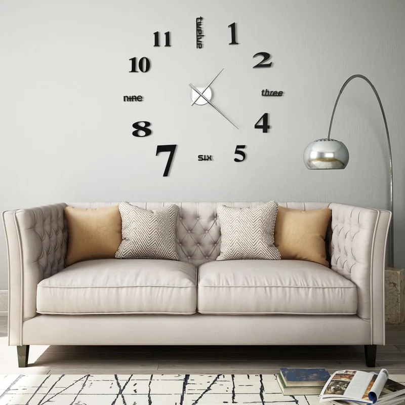 Horloge Industrielle Murale XXL 100 cm