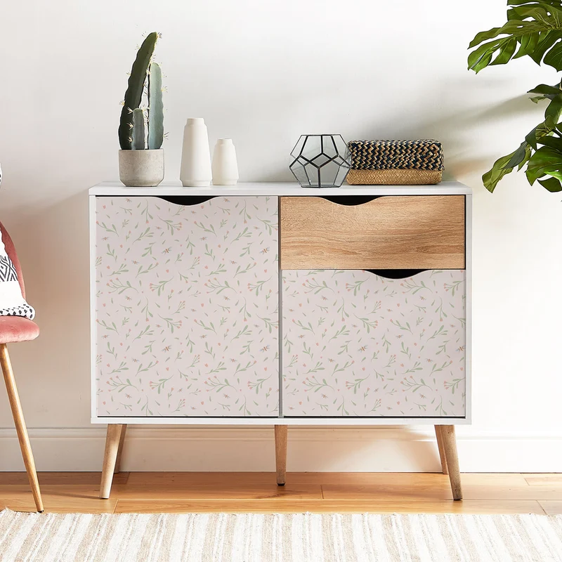 Papier autocollant pour meubles Rosier
