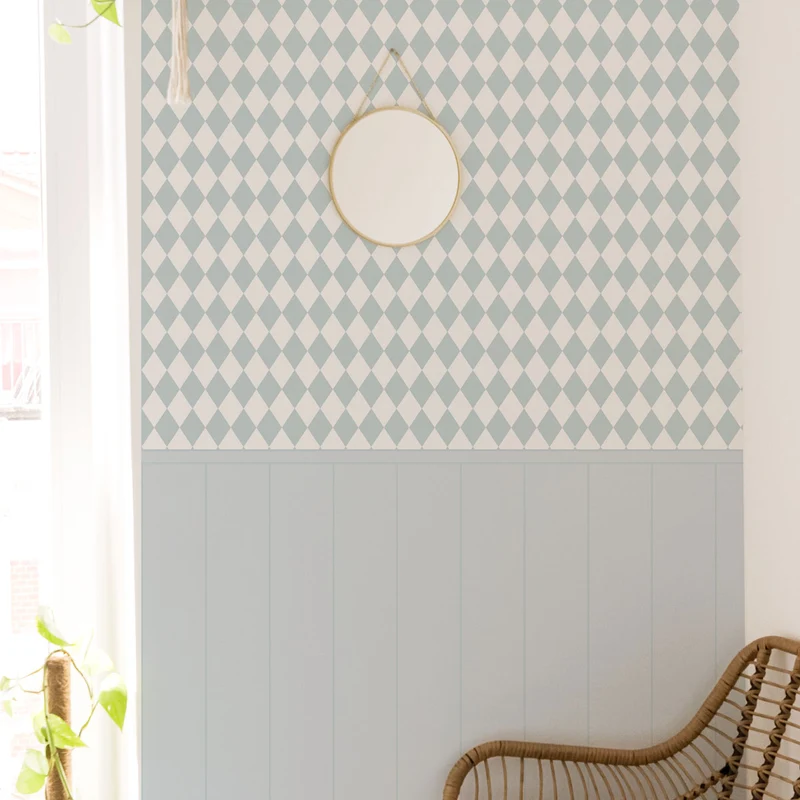 Papier peint Rhombus Boiserie - Plus de couleurs et de tailles disponibles