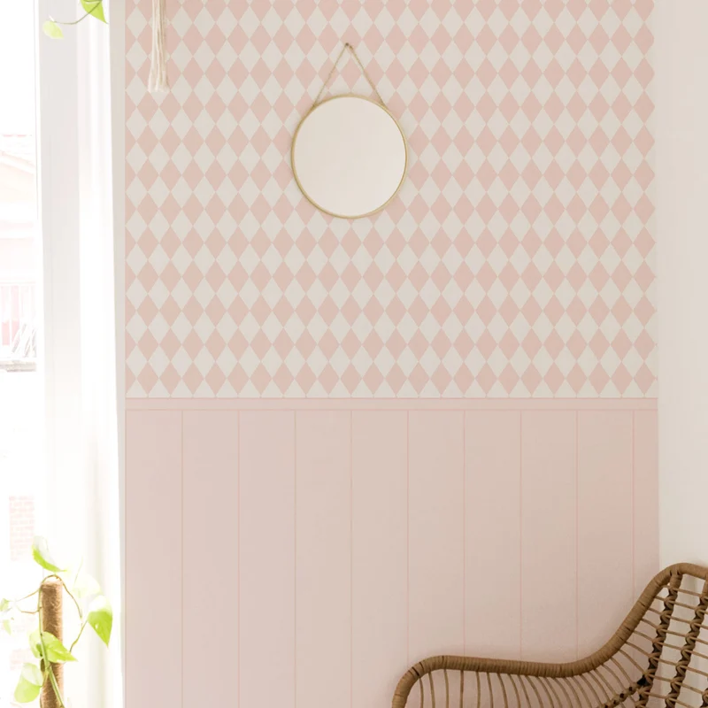 Papier peint Rhombus Boiserie - Plus de couleurs et de tailles disponibles