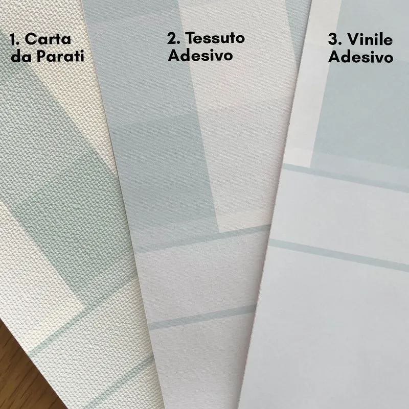 Papier peint Vichy Boiserie - Plus de couleurs et de tailles disponibles