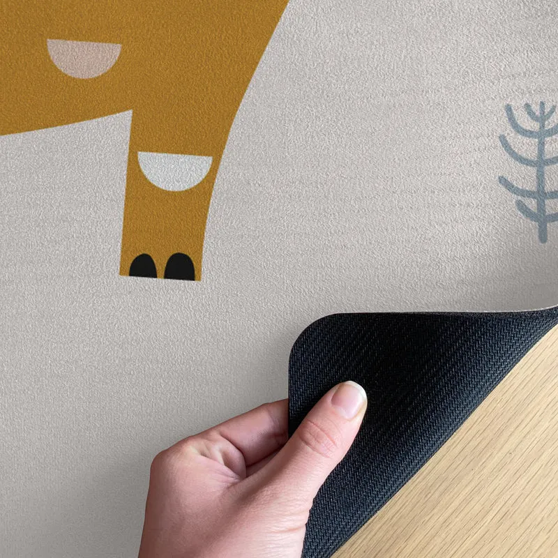 Tapis de jeu dinosaure - Plusieurs couleurs et tailles disponibles - Nom personnalisable