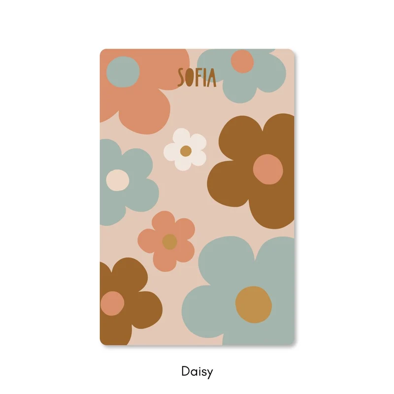 Daisy Play Mat - Plusieurs couleurs et tailles disponibles - Nom personnalisable