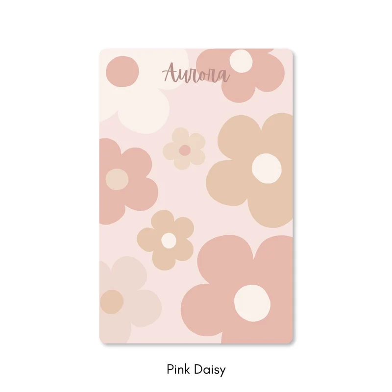 Daisy Play Mat - Plusieurs couleurs et tailles disponibles - Nom personnalisable