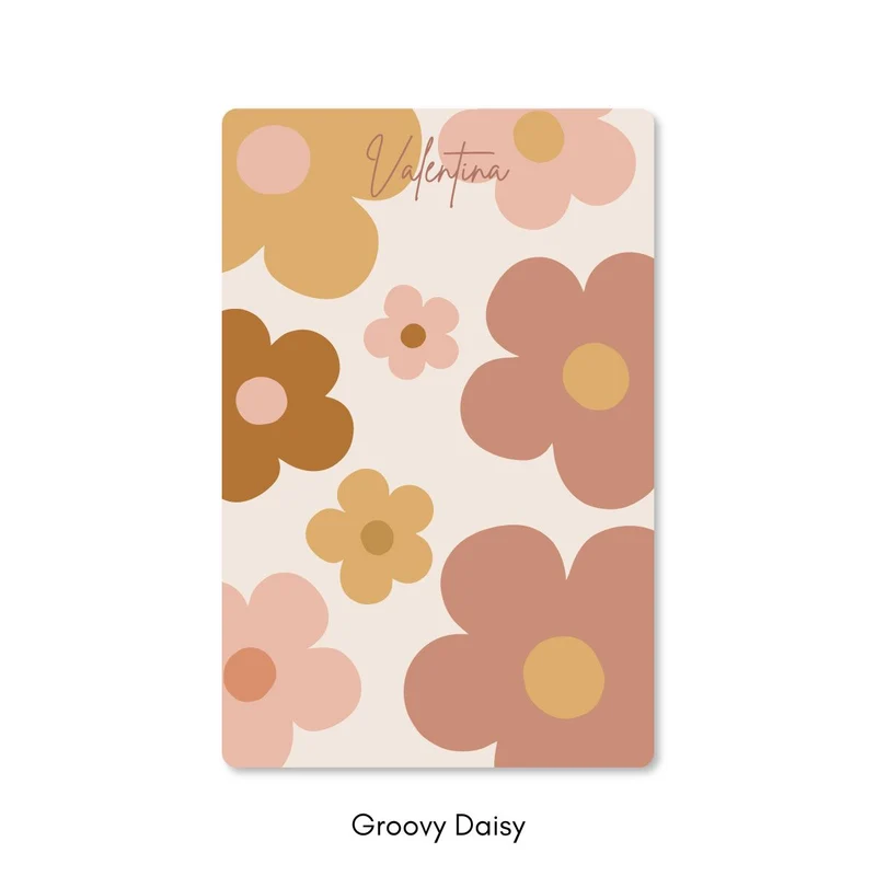 Daisy Play Mat - Plusieurs couleurs et tailles disponibles - Nom personnalisable