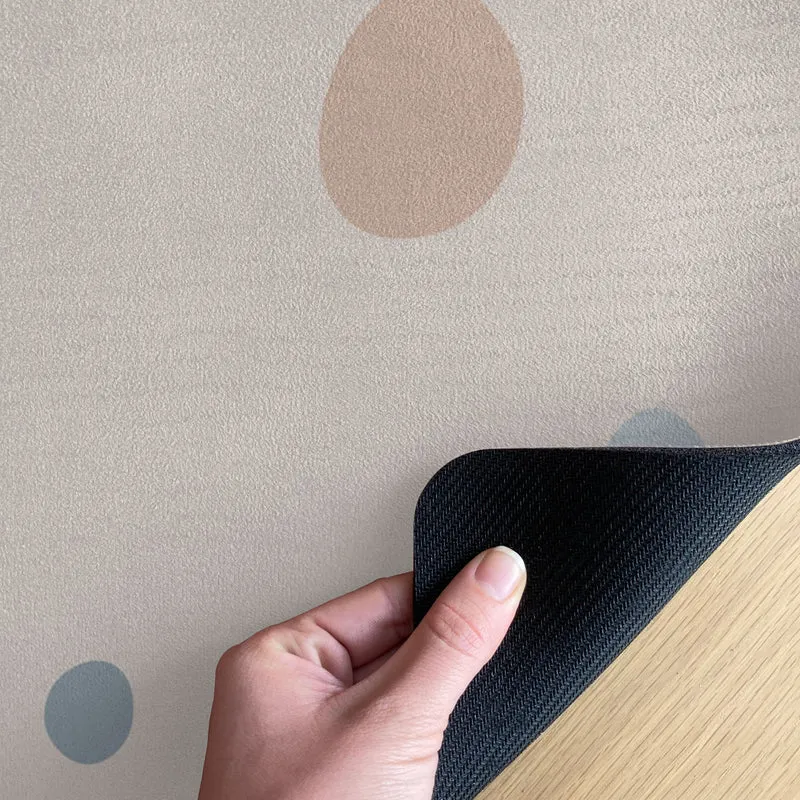 Tapis de jeu à pois - Plusieurs couleurs et tailles disponibles - Nom personnalisable