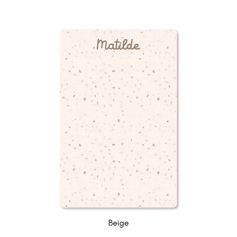 Tapis de jeu terrasse - Plusieurs couleurs et tailles disponibles - Nom personnalisable