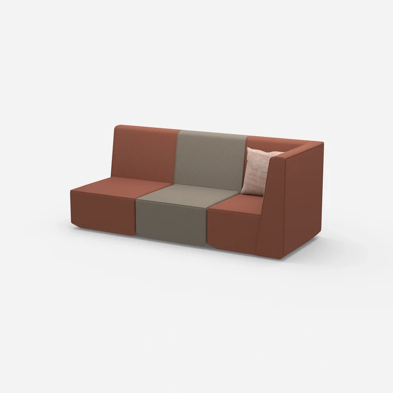 Sofa 3 Sitzer mit hoher Rückenlehne