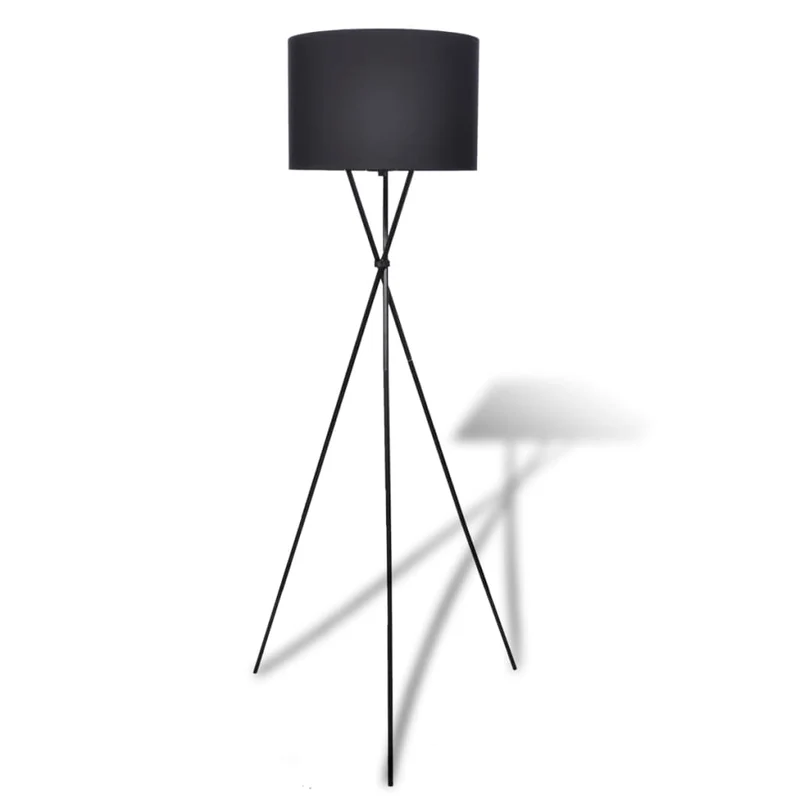 Lampadaire Industriel avec Trépied Robuste