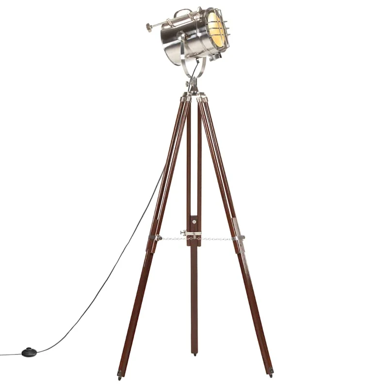 Lampadaire en Bois de Manguier Design