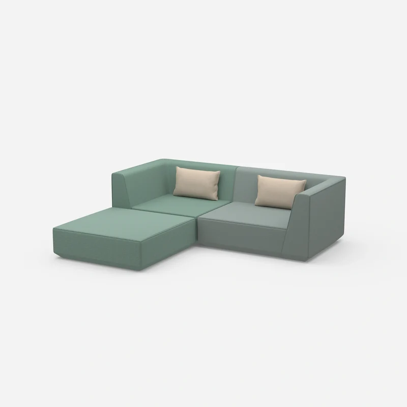 Kleine Sofaecke für kleinen Raum