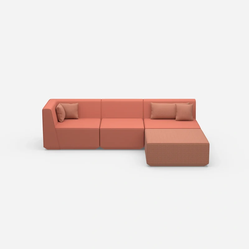Hochwertiges modulares Ecksofa