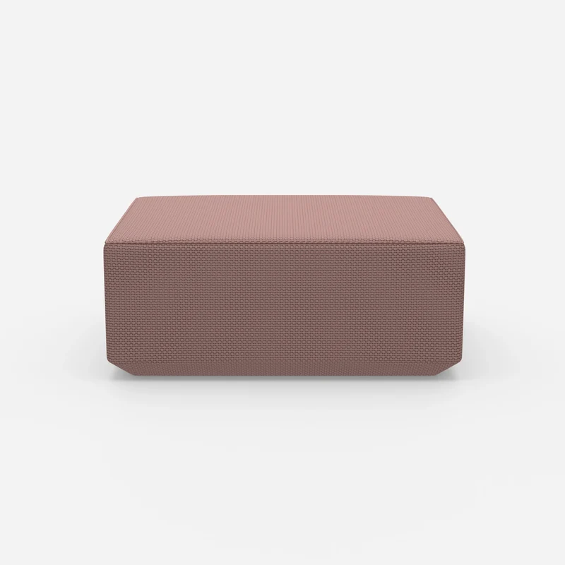 Moderner Pouf pink