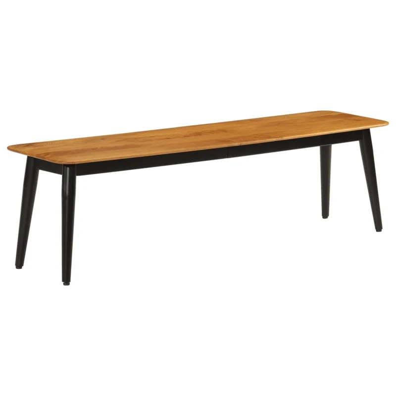 Banc en Bois de Manguier Style Industriel