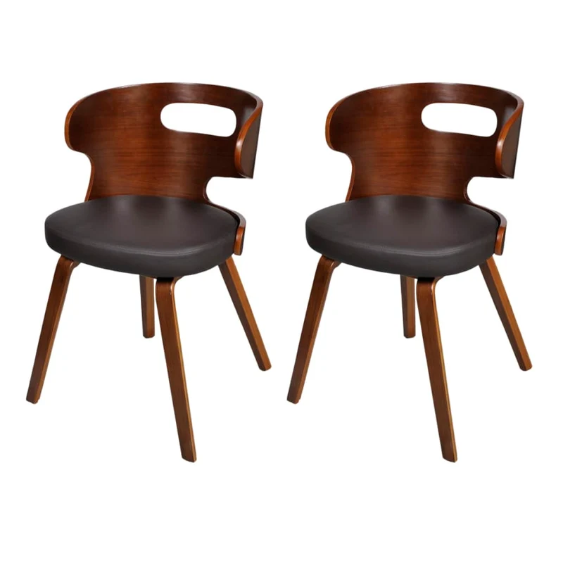 Chaise Industrielle Élégante en Noir et Bois