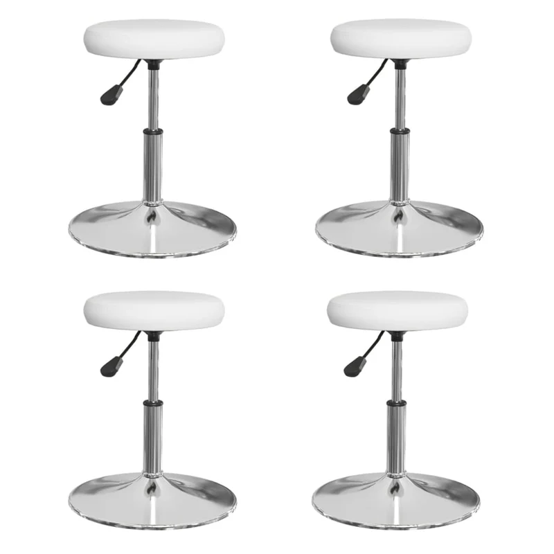 Chaise de Bar Industrielle en Simili Cuir