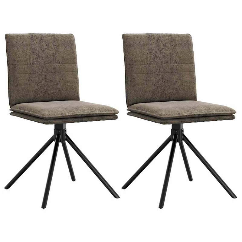 Chaises À Manger Lot De 6 Similicuir Daim