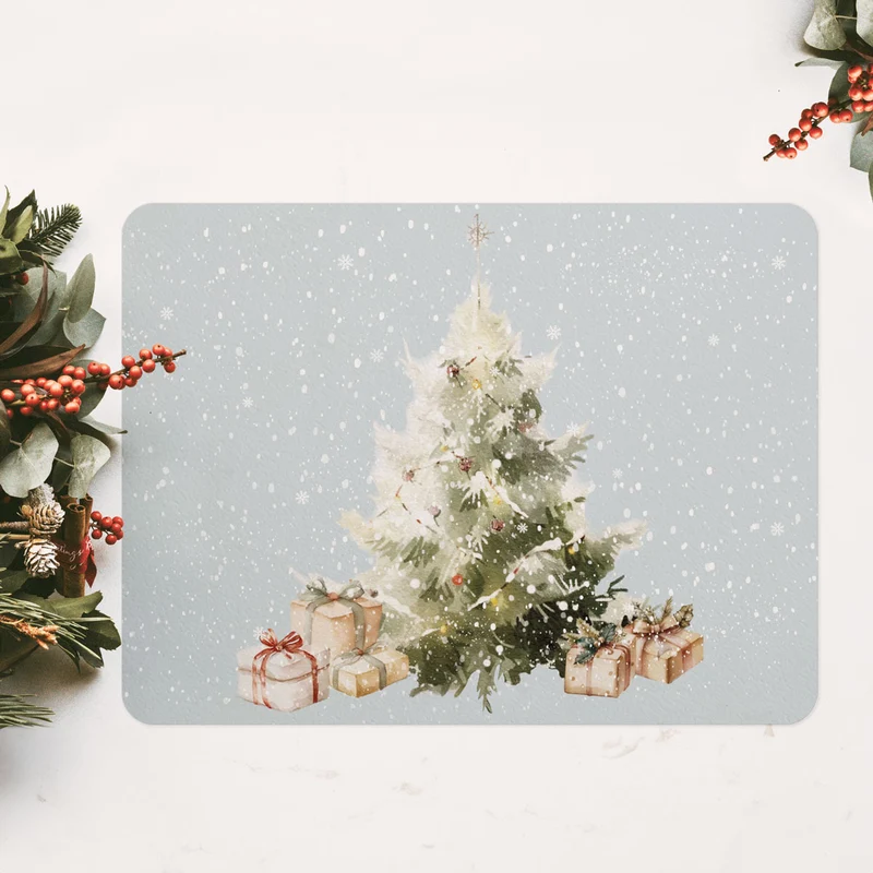 Set de table de Noël Arbre de Noël