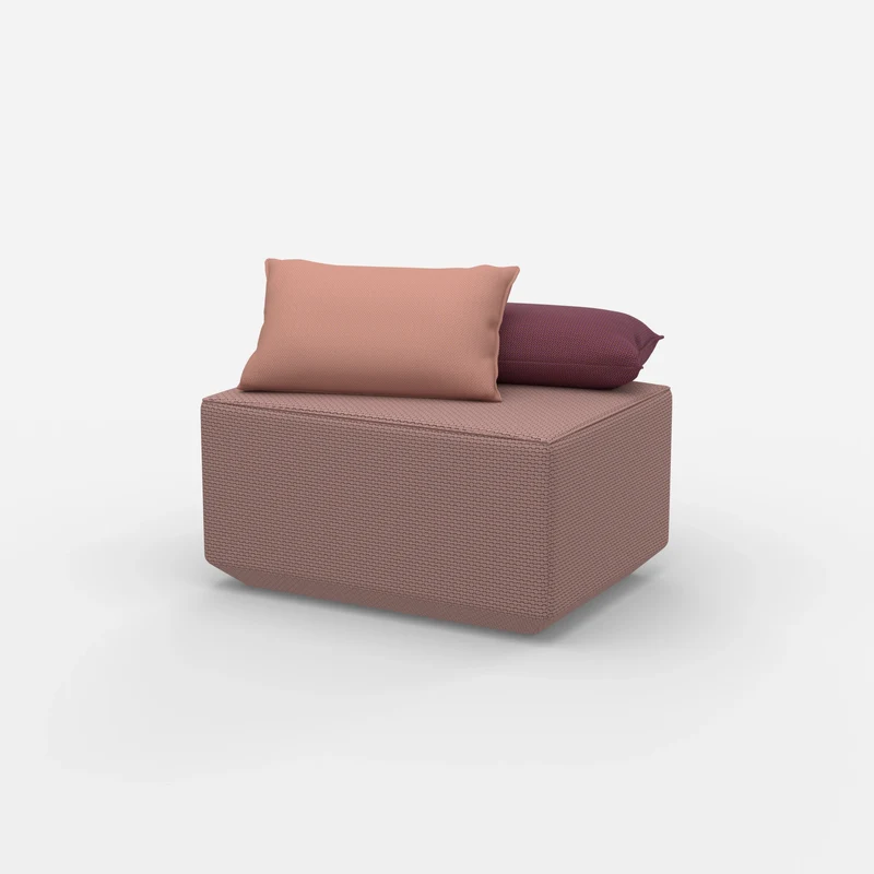 Pouf in Rosa