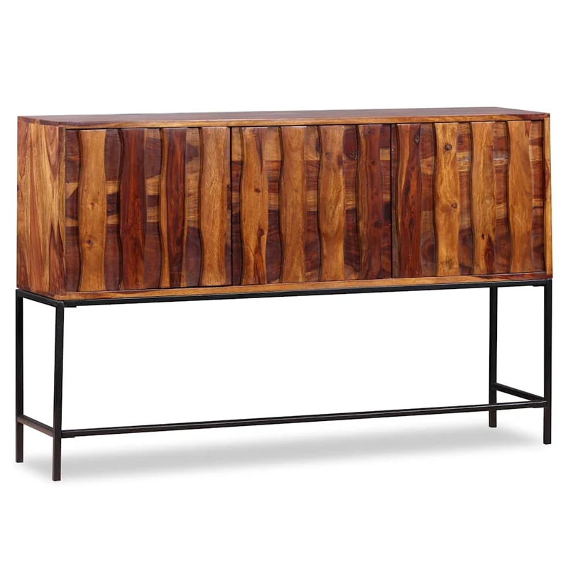 Buffet Industriel en Bois Massif et Métal