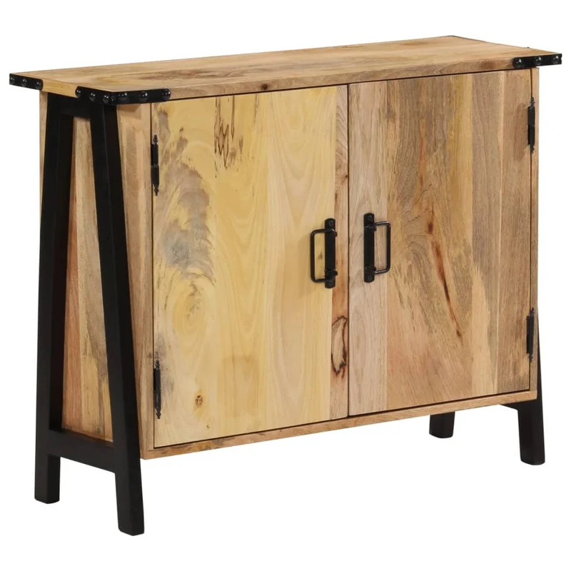 Buffet Industriel Chic en Bois et Métal