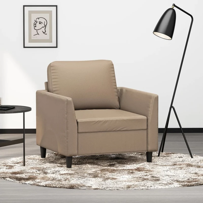 Fauteuil de Salon en Simili Cuir