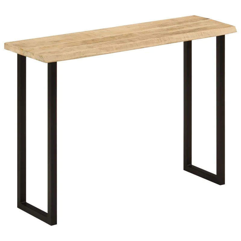 Console en Bois de Manguier et Métal