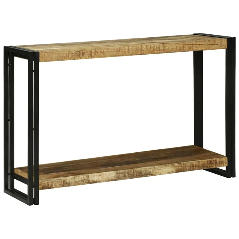 Console 2 Plateaux en Bois de Manguier