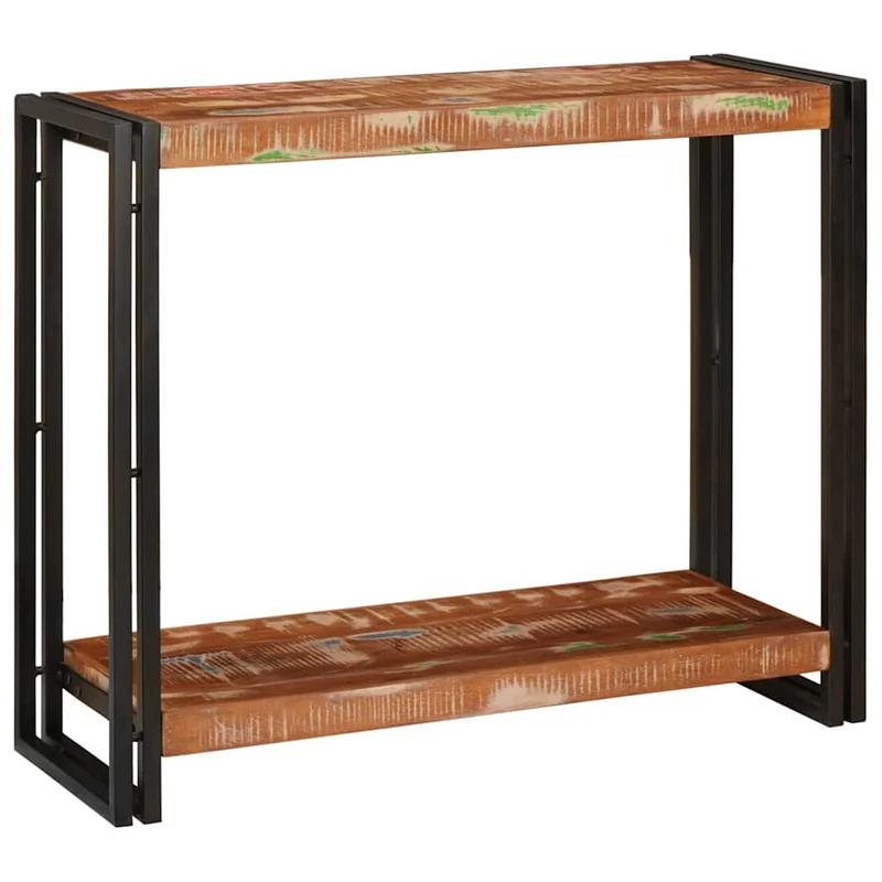 Console 2 Plateaux en Bois de Manguier