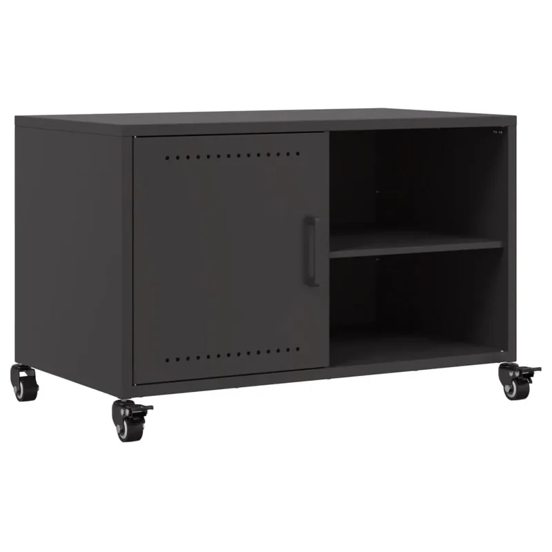 Meuble TV en acier style loft industriel