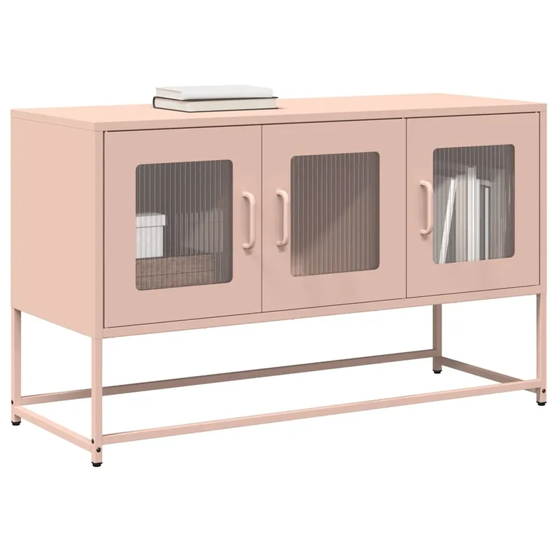 Meuble TV en Acier Style Industriel Haut
