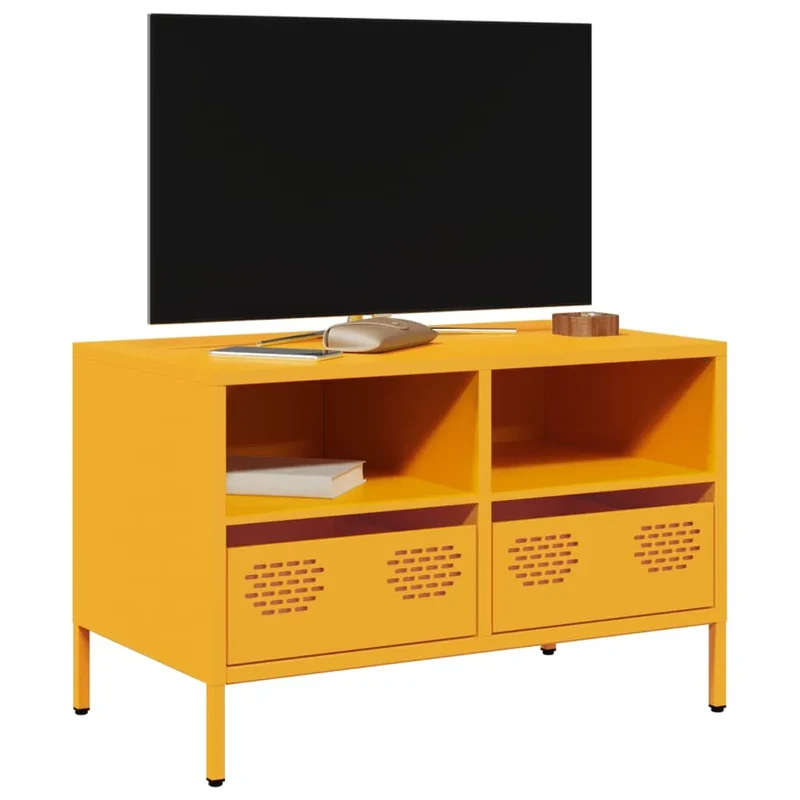 Meuble TV en Acier au Style Industriel 200cm
