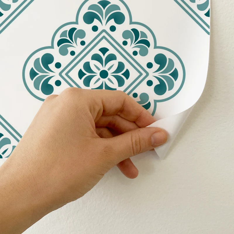 Stickers de sol Casablanca 20 x 25 cm - Lot de 14 stickers - Plusieurs couleurs disponibles