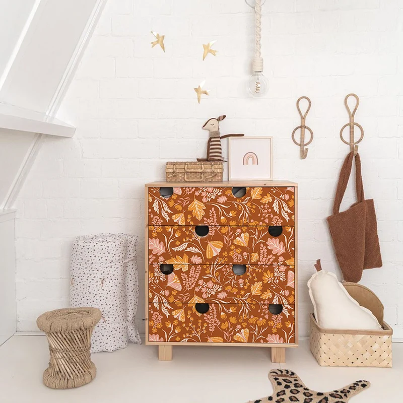 Papier autocollant pour meubles d'automne confortable