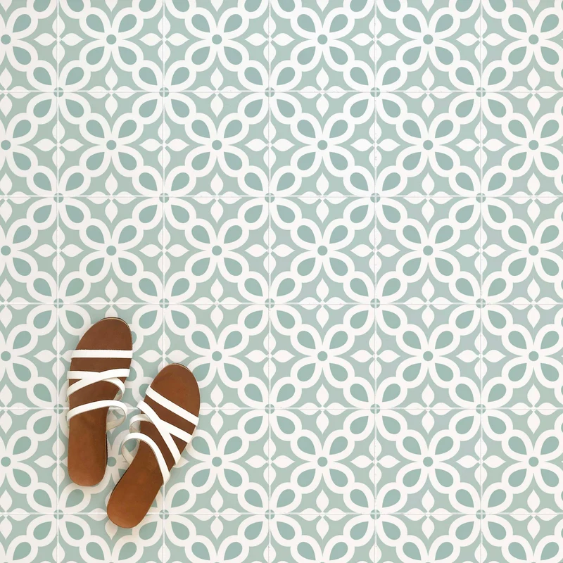 Carreaux de sol en mosaïque adhésive - Plusieurs couleurs et tailles disponibles