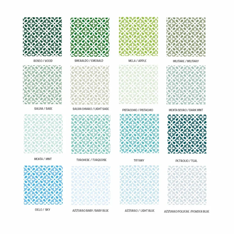 Carreaux de sol en mosaïque adhésive - Plusieurs couleurs et tailles disponibles