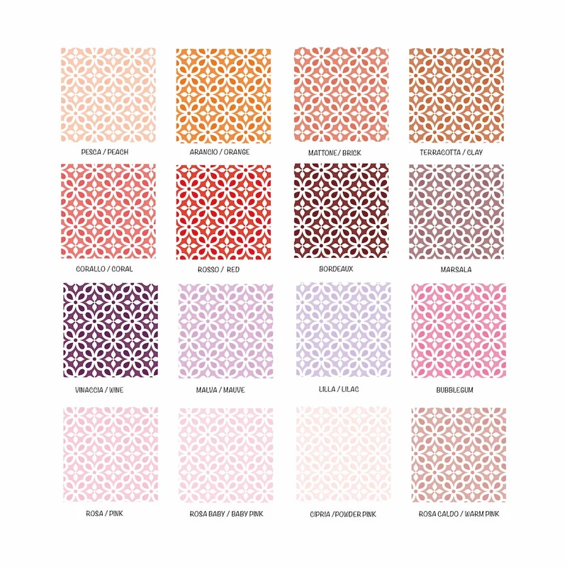 Carreaux de sol en mosaïque adhésive - Plusieurs couleurs et tailles disponibles